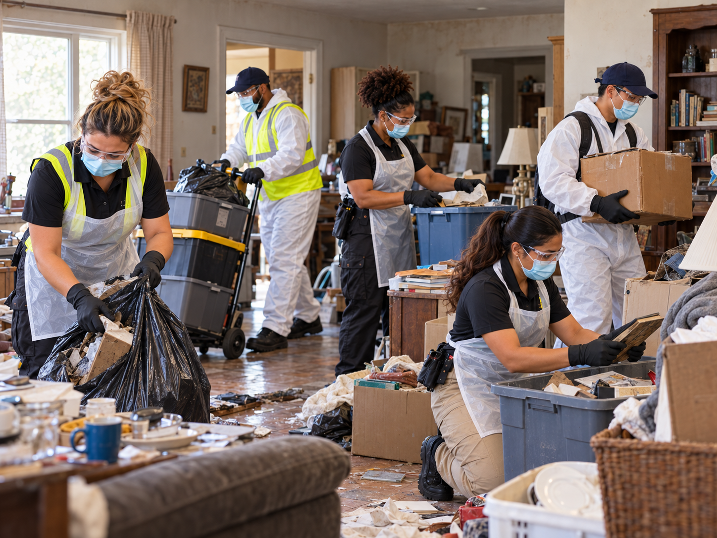Hoarding Cleanouts and Hauling